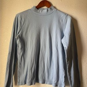 Blue Turtle Neck